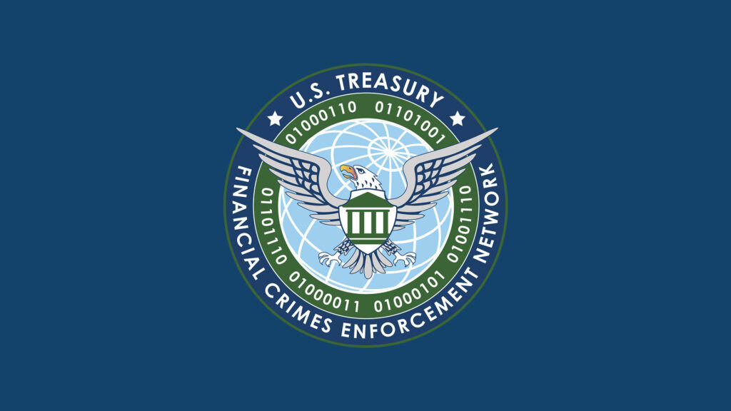U.S. Treasury Financial Crimes Enforcement Network Logo